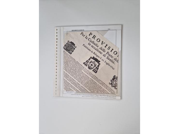 ALLE WELT: 1611/1900, reichhaltiger Sammlungsbestand mit ca. 400–500 Briefen und Dokumenten zum Thema Gesundheit aus dem 16. 