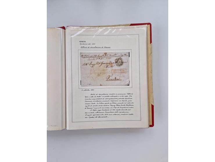 VENETIEN: 1549/1849, 40 Briefe und Dokumente, angefangen mit 4 frühen Briefen aus 1549 bis 1606, dabei u.a. ein Brief aus 154