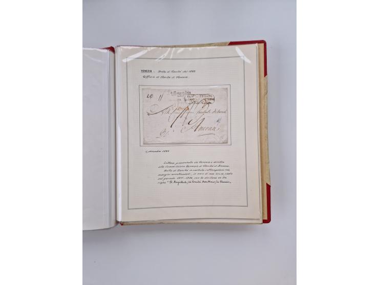 VENETIEN: 1549/1849, 40 Briefe und Dokumente, angefangen mit 4 frühen Briefen aus 1549 bis 1606, dabei u.a. ein Brief aus 154