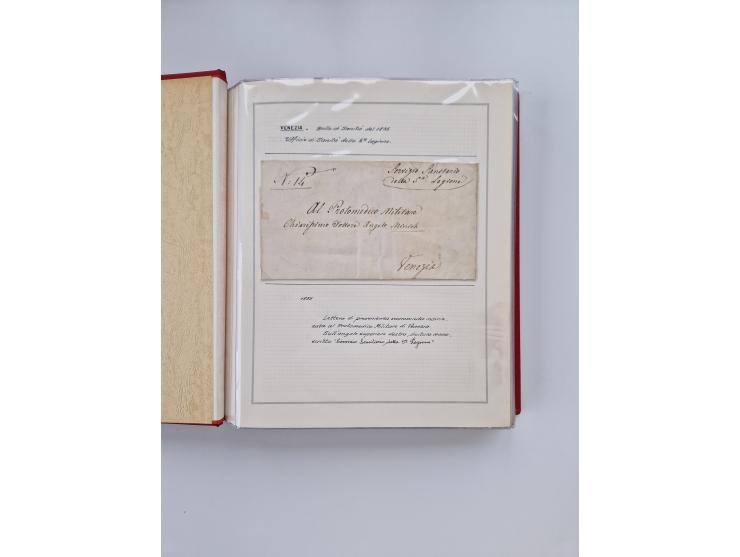 VENETIEN: 1549/1849, 40 Briefe und Dokumente, angefangen mit 4 frühen Briefen aus 1549 bis 1606, dabei u.a. ein Brief aus 154