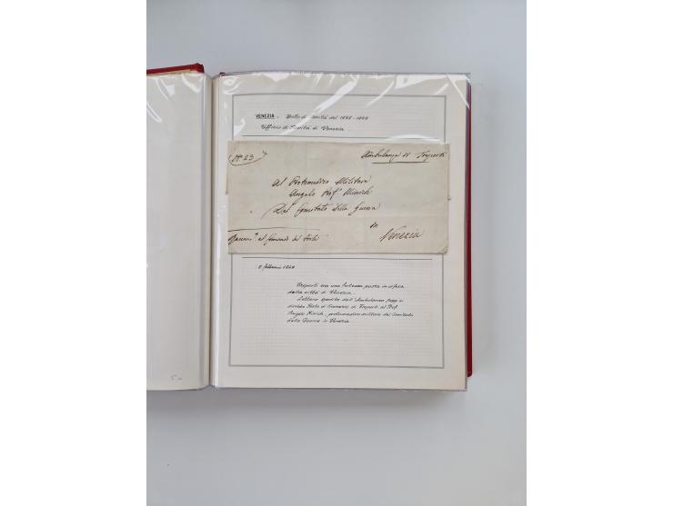 VENETIEN: 1549/1849, 40 Briefe und Dokumente, angefangen mit 4 frühen Briefen aus 1549 bis 1606, dabei u.a. ein Brief aus 154