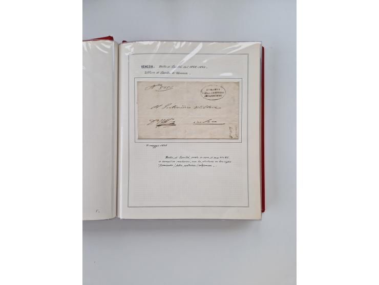 VENETIEN: 1549/1849, 40 Briefe und Dokumente, angefangen mit 4 frühen Briefen aus 1549 bis 1606, dabei u.a. ein Brief aus 154