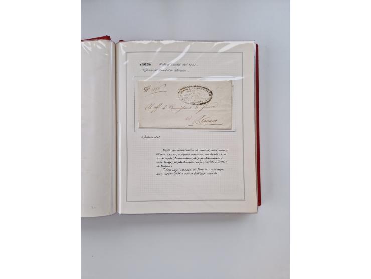 VENETIEN: 1549/1849, 40 Briefe und Dokumente, angefangen mit 4 frühen Briefen aus 1549 bis 1606, dabei u.a. ein Brief aus 154