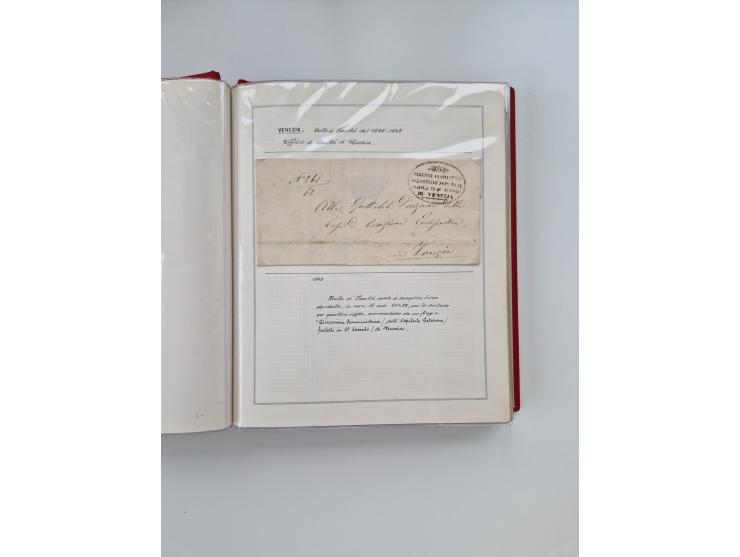 VENETIEN: 1549/1849, 40 Briefe und Dokumente, angefangen mit 4 frühen Briefen aus 1549 bis 1606, dabei u.a. ein Brief aus 154