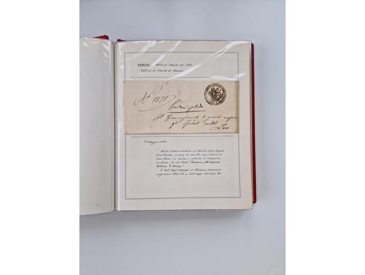 VENETIEN: 1549/1849, 40 Briefe und Dokumente, angefangen mit 4 frühen Briefen aus 1549 bis 1606, dabei u.a. ein Brief aus 154