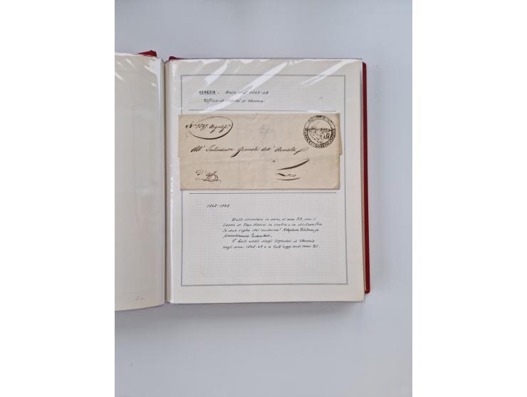 VENETIEN: 1549/1849, 40 Briefe und Dokumente, angefangen mit 4 frühen Briefen aus 1549 bis 1606, dabei u.a. ein Brief aus 154