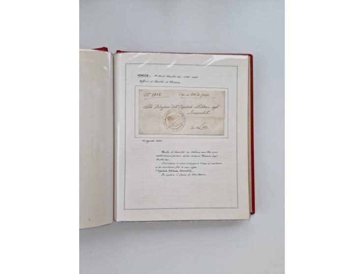 VENETIEN: 1549/1849, 40 Briefe und Dokumente, angefangen mit 4 frühen Briefen aus 1549 bis 1606, dabei u.a. ein Brief aus 154