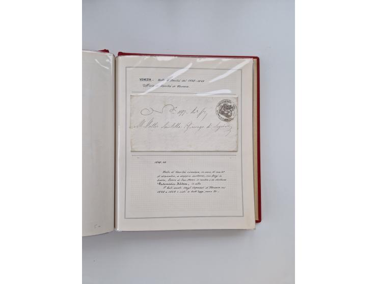 VENETIEN: 1549/1849, 40 Briefe und Dokumente, angefangen mit 4 frühen Briefen aus 1549 bis 1606, dabei u.a. ein Brief aus 154