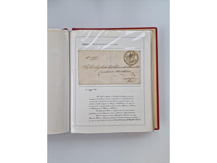 VENETIEN: 1549/1849, 40 Briefe und Dokumente, angefangen mit 4 frühen Briefen aus 1549 bis 1606, dabei u.a. ein Brief aus 154