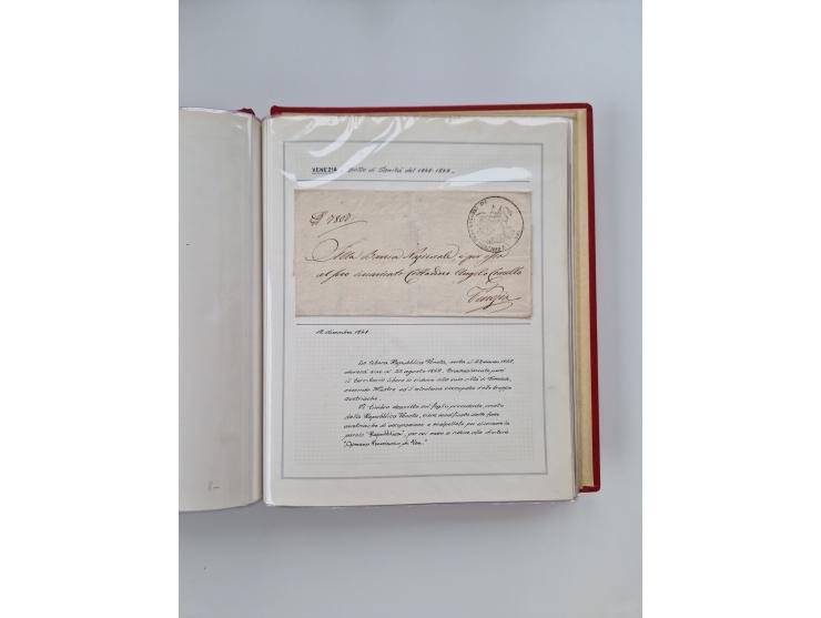 VENETIEN: 1549/1849, 40 Briefe und Dokumente, angefangen mit 4 frühen Briefen aus 1549 bis 1606, dabei u.a. ein Brief aus 154