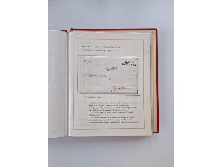 VENETIEN: 1549/1849, 40 Briefe und Dokumente, angefangen mit 4 frühen Briefen aus 1549 bis 1606, dabei u.a. ein Brief aus 154