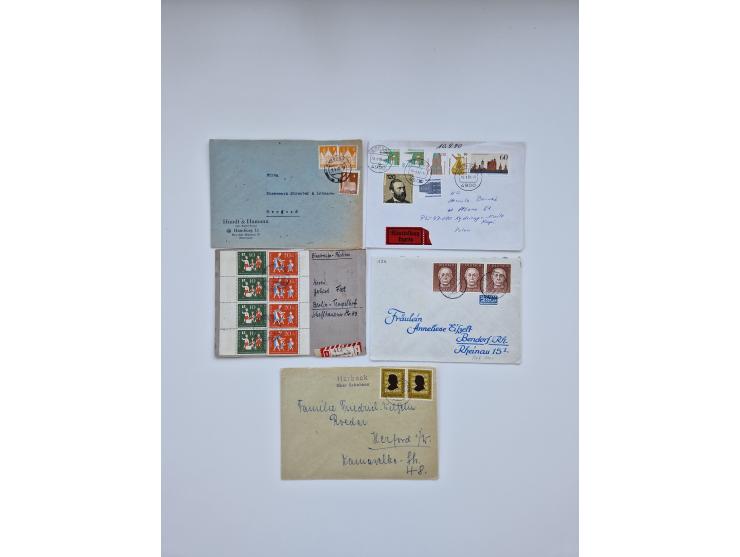 1879/1990, large accumulations of mostly modern material including covers, mostly Germany and UNO and CEPT, in addition a sma