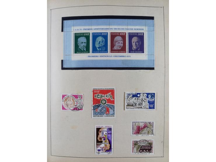 1895/1975 (ca) &nbsp;unsued and used collection French Colonies and successor states, with stamps from a.o. Algeria, Dahomey,