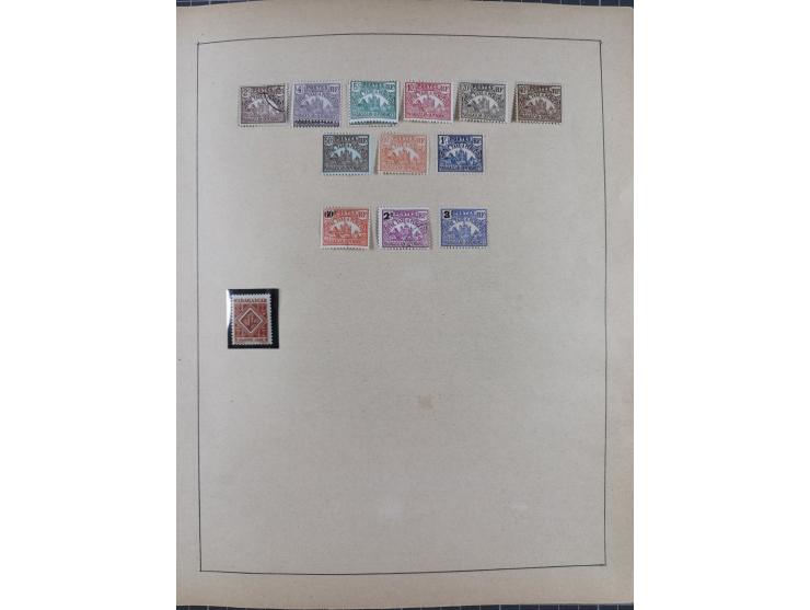 1895/1975 (ca) &nbsp;unsued and used collection French Colonies and successor states, with stamps from a.o. Algeria, Dahomey,