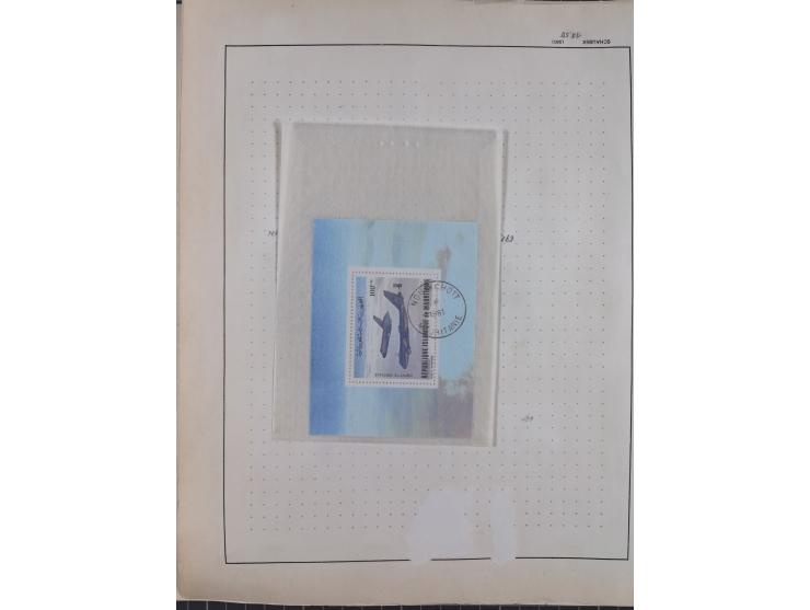 1895/1975 (ca) &nbsp;unsued and used collection French Colonies and successor states, with stamps from a.o. Algeria, Dahomey,