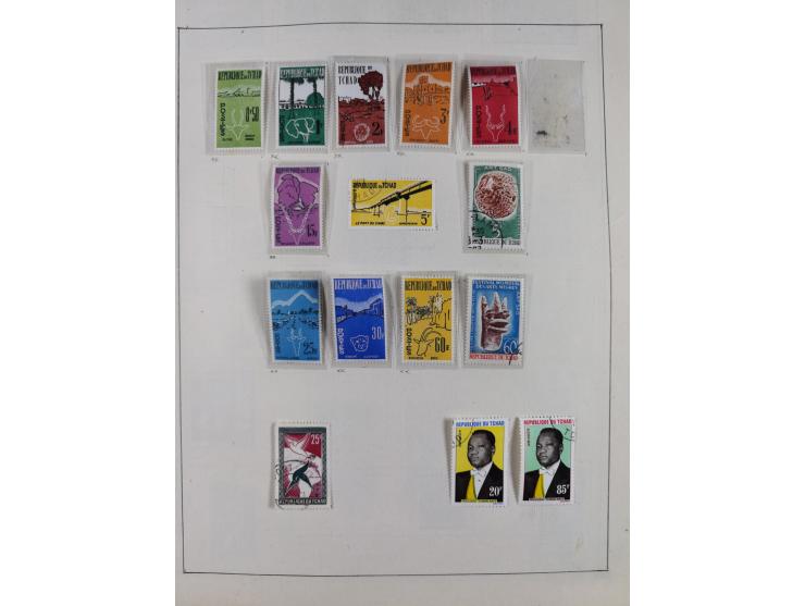 1895/1975 (ca) &nbsp;unsued and used collection French Colonies and successor states, with stamps from a.o. Algeria, Dahomey,