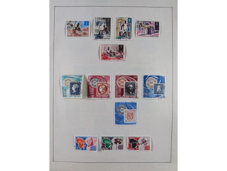 1895/1975 (ca) &nbsp;unsued and used collection French Colonies and successor states, with stamps from a.o. Algeria, Dahomey,