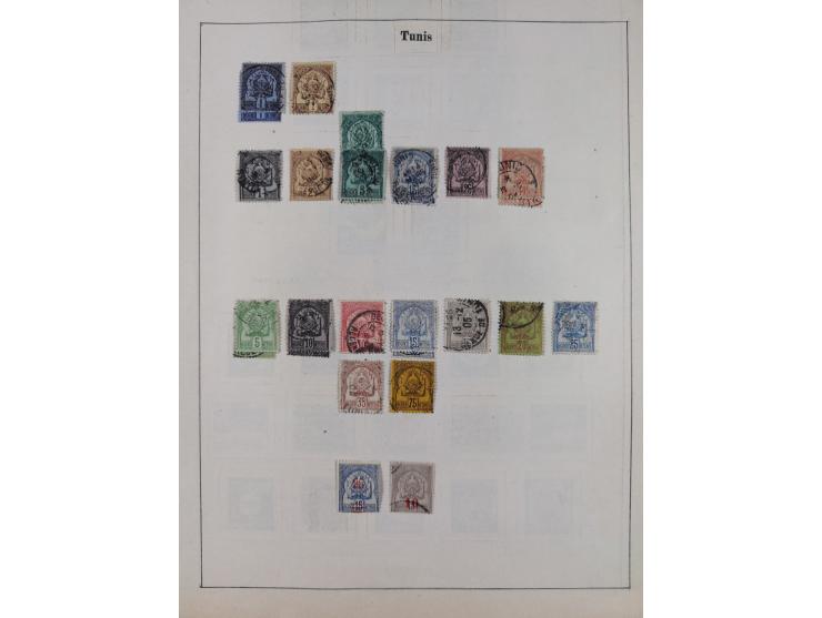 1895/1975 (ca) &nbsp;unsued and used collection French Colonies and successor states, with stamps from a.o. Algeria, Dahomey,