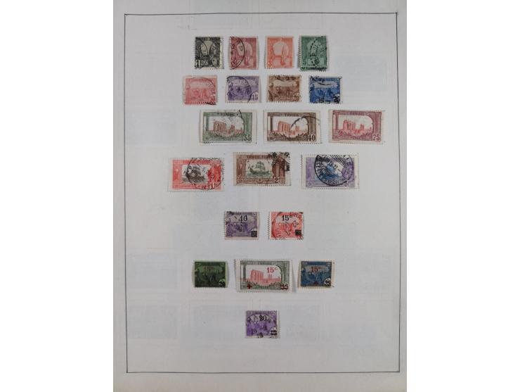 1895/1975 (ca) &nbsp;unsued and used collection French Colonies and successor states, with stamps from a.o. Algeria, Dahomey,