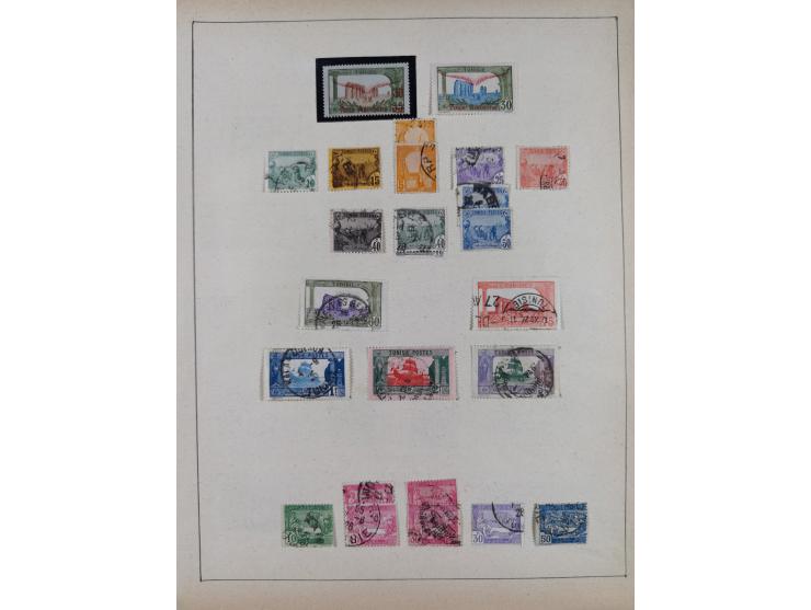 1895/1975 (ca) &nbsp;unsued and used collection French Colonies and successor states, with stamps from a.o. Algeria, Dahomey,