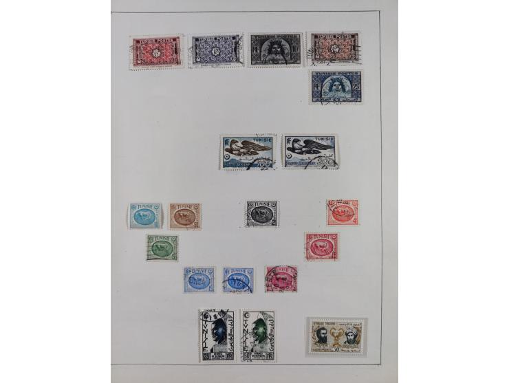 1895/1975 (ca) &nbsp;unsued and used collection French Colonies and successor states, with stamps from a.o. Algeria, Dahomey,