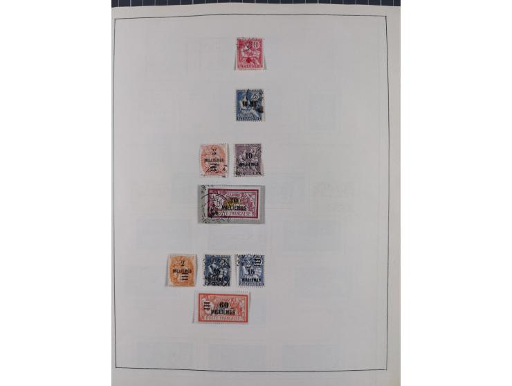 1895/1975 (ca) &nbsp;unsued and used collection French Colonies and successor states, with stamps from a.o. Algeria, Dahomey,