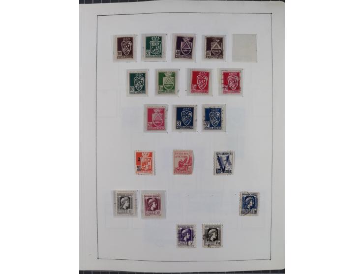 1895/1975 (ca) &nbsp;unsued and used collection French Colonies and successor states, with stamps from a.o. Algeria, Dahomey,