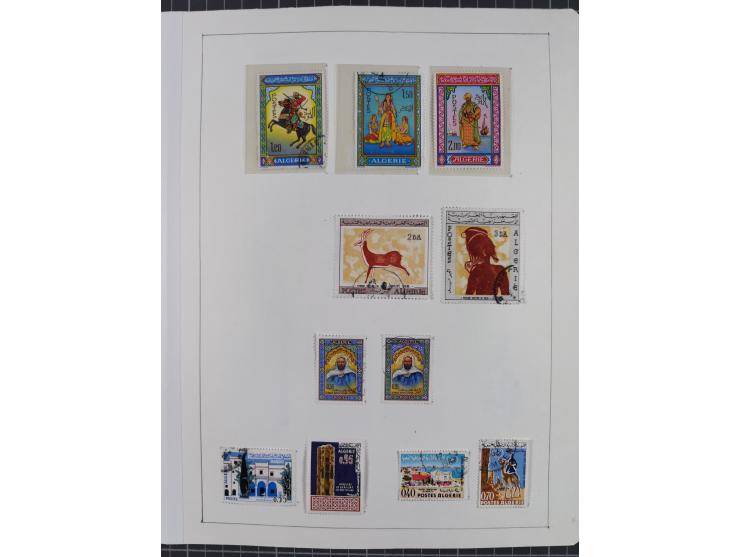 1895/1975 (ca) &nbsp;unsued and used collection French Colonies and successor states, with stamps from a.o. Algeria, Dahomey,