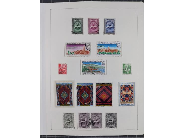 1895/1975 (ca) &nbsp;unsued and used collection French Colonies and successor states, with stamps from a.o. Algeria, Dahomey,