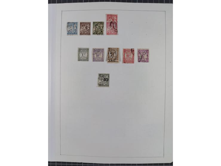 1895/1975 (ca) &nbsp;unsued and used collection French Colonies and successor states, with stamps from a.o. Algeria, Dahomey,