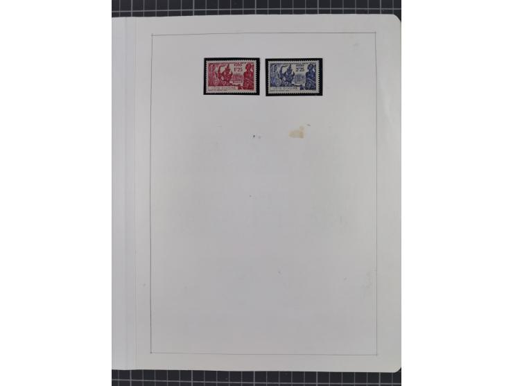 1895/1975 (ca) &nbsp;unsued and used collection French Colonies and successor states, with stamps from a.o. Algeria, Dahomey,