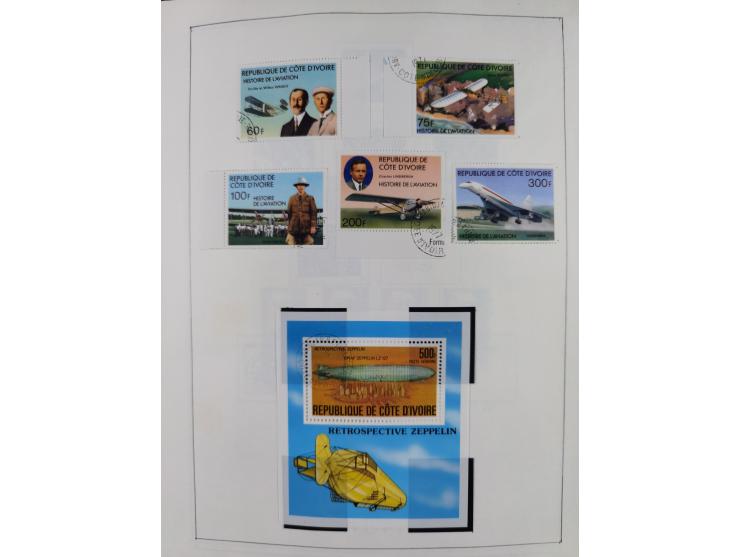 1895/1975 (ca) &nbsp;unsued and used collection French Colonies and successor states, with stamps from a.o. Algeria, Dahomey,