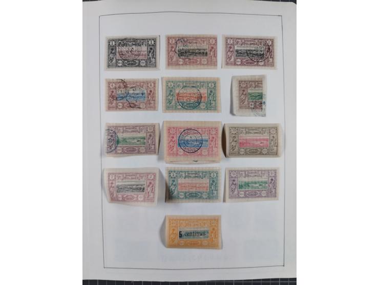 1895/1975 (ca) &nbsp;unsued and used collection French Colonies and successor states, with stamps from a.o. Algeria, Dahomey,