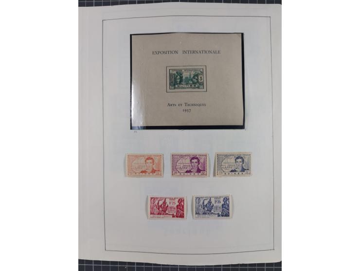 1895/1975 (ca) &nbsp;unsued and used collection French Colonies and successor states, with stamps from a.o. Algeria, Dahomey,