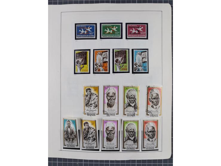 1895/1975 (ca) &nbsp;unsued and used collection French Colonies and successor states, with stamps from a.o. Algeria, Dahomey,