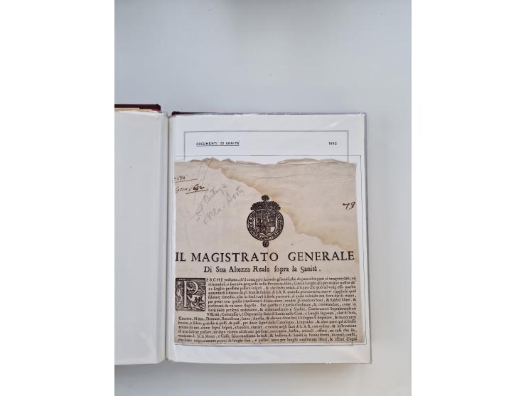 PIEMONT: 1585/1886, über 150 Briefe und Dokumente (wenige Dokumente als Kopie), ab einem sehr frühen Dokument aus 1585, einig