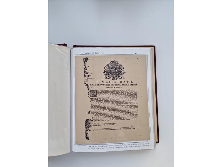 PIEMONT: 1585/1886, über 150 Briefe und Dokumente (wenige Dokumente als Kopie), ab einem sehr frühen Dokument aus 1585, einig