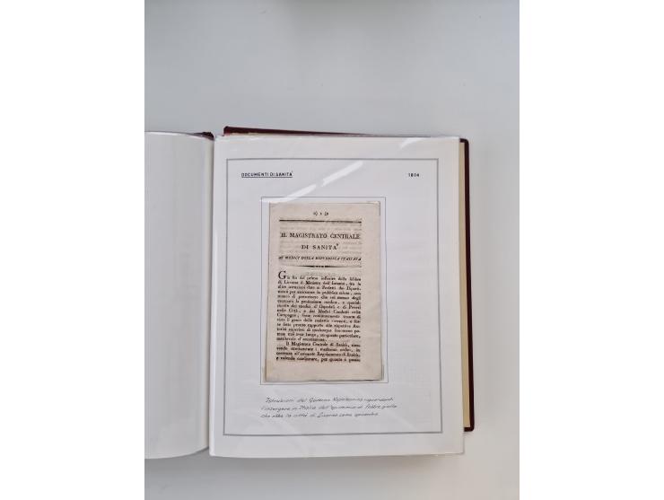 PIEMONT: 1585/1886, über 150 Briefe und Dokumente (wenige Dokumente als Kopie), ab einem sehr frühen Dokument aus 1585, einig