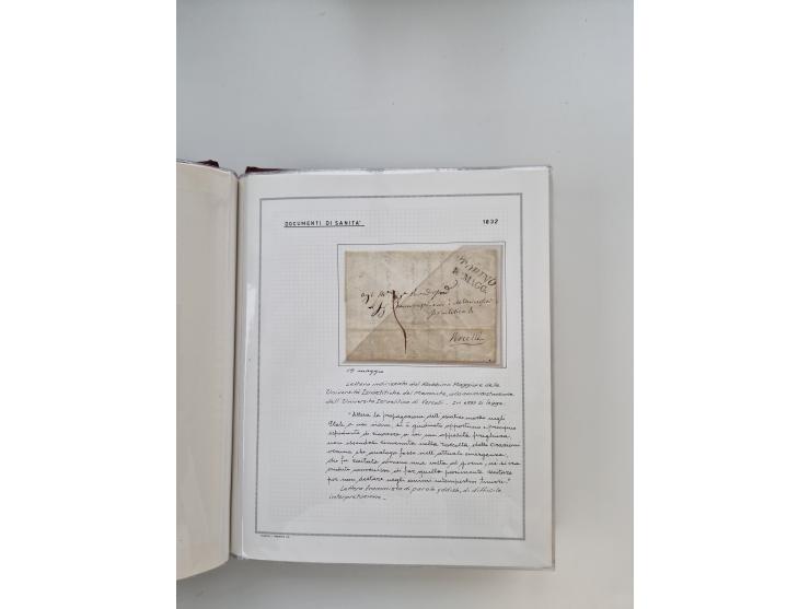 PIEMONT: 1585/1886, über 150 Briefe und Dokumente (wenige Dokumente als Kopie), ab einem sehr frühen Dokument aus 1585, einig