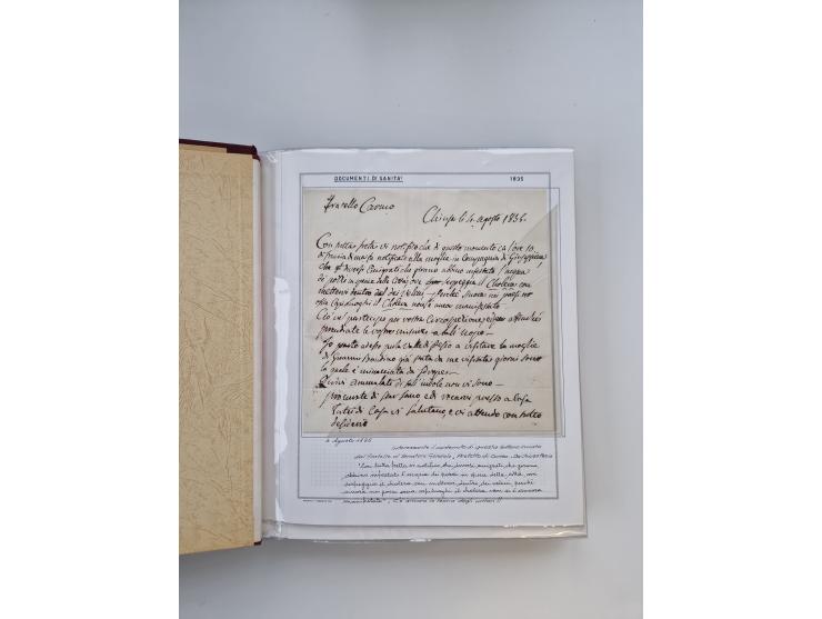 PIEMONT: 1585/1886, über 150 Briefe und Dokumente (wenige Dokumente als Kopie), ab einem sehr frühen Dokument aus 1585, einig