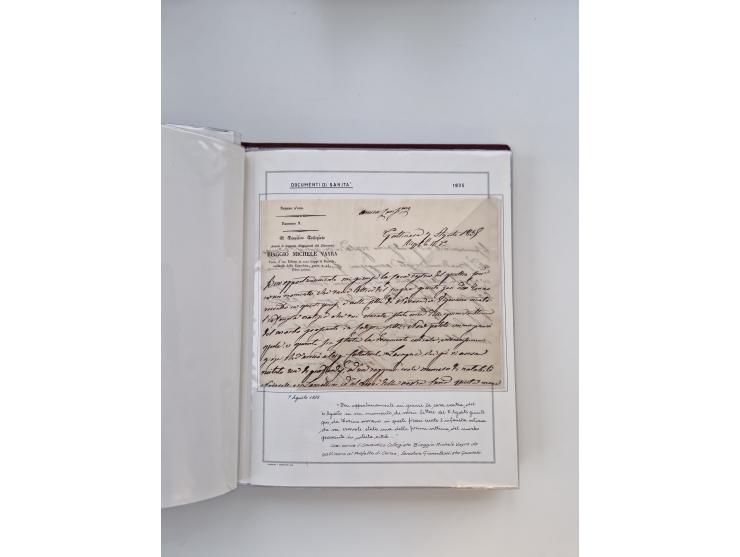 PIEMONT: 1585/1886, über 150 Briefe und Dokumente (wenige Dokumente als Kopie), ab einem sehr frühen Dokument aus 1585, einig