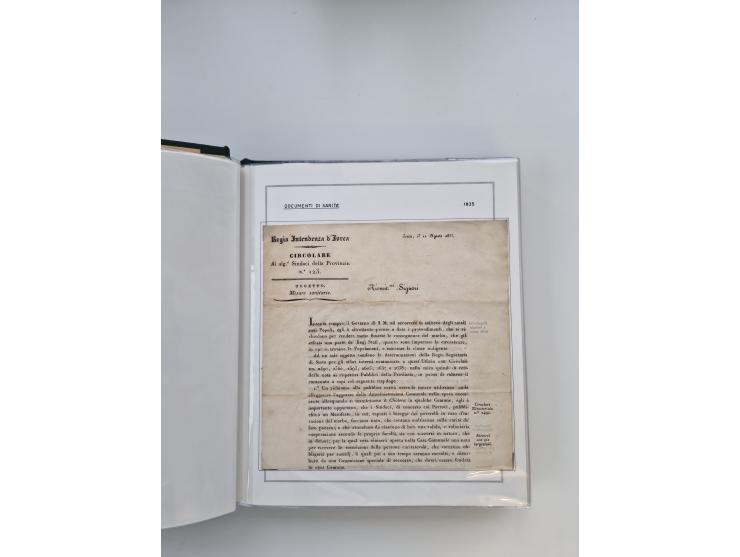 PIEMONT: 1585/1886, über 150 Briefe und Dokumente (wenige Dokumente als Kopie), ab einem sehr frühen Dokument aus 1585, einig