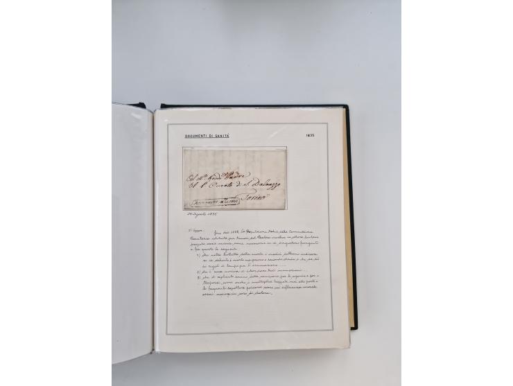 PIEMONT: 1585/1886, über 150 Briefe und Dokumente (wenige Dokumente als Kopie), ab einem sehr frühen Dokument aus 1585, einig