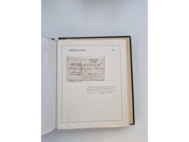 PIEMONT: 1585/1886, über 150 Briefe und Dokumente (wenige Dokumente als Kopie), ab einem sehr frühen Dokument aus 1585, einig