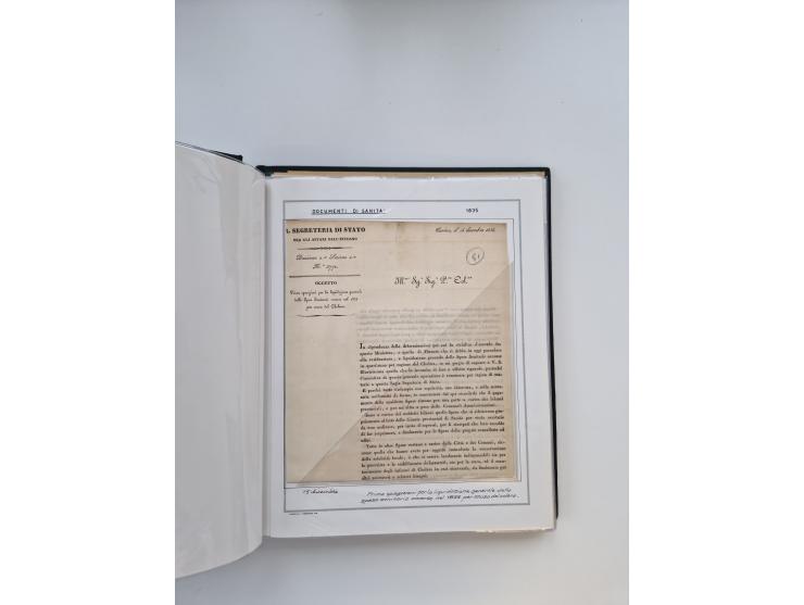 PIEMONT: 1585/1886, über 150 Briefe und Dokumente (wenige Dokumente als Kopie), ab einem sehr frühen Dokument aus 1585, einig