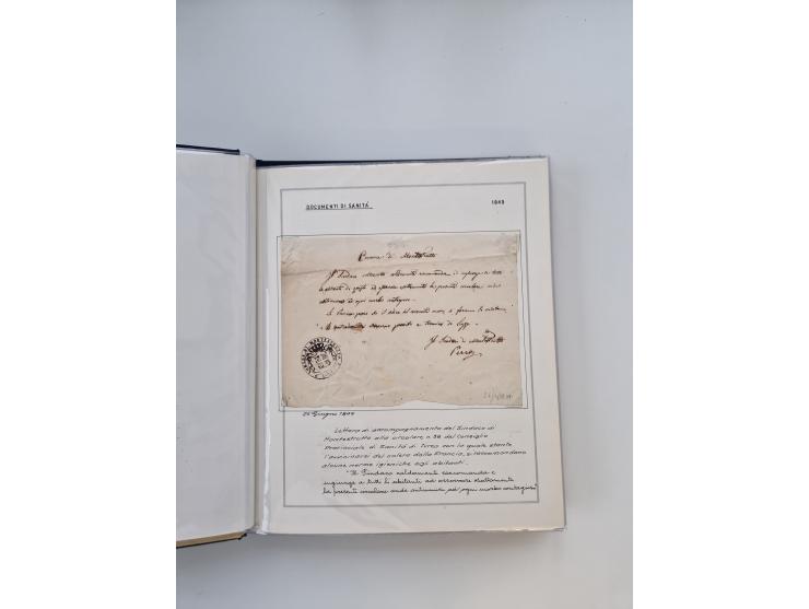 PIEMONT: 1585/1886, über 150 Briefe und Dokumente (wenige Dokumente als Kopie), ab einem sehr frühen Dokument aus 1585, einig
