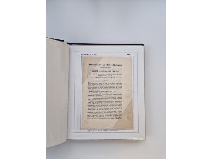 PIEMONT: 1585/1886, über 150 Briefe und Dokumente (wenige Dokumente als Kopie), ab einem sehr frühen Dokument aus 1585, einig