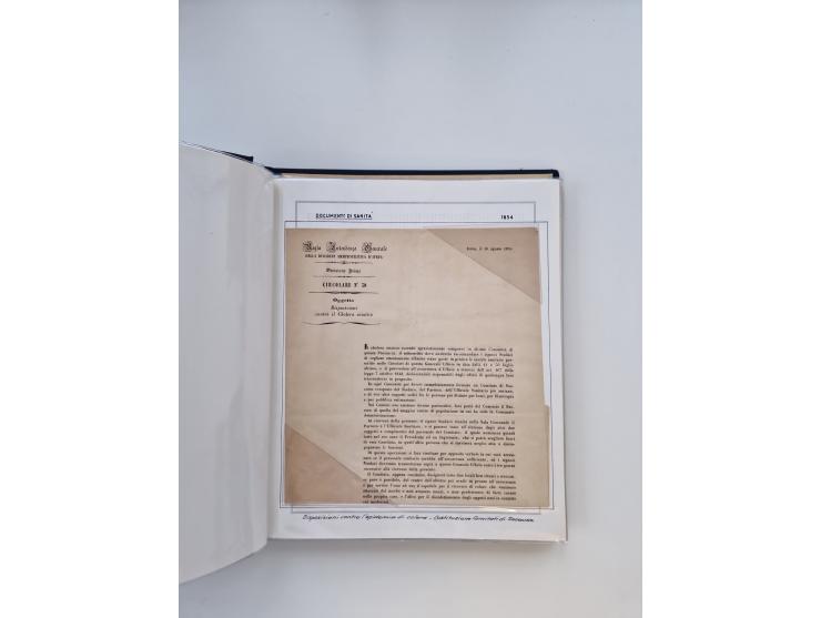 PIEMONT: 1585/1886, über 150 Briefe und Dokumente (wenige Dokumente als Kopie), ab einem sehr frühen Dokument aus 1585, einig