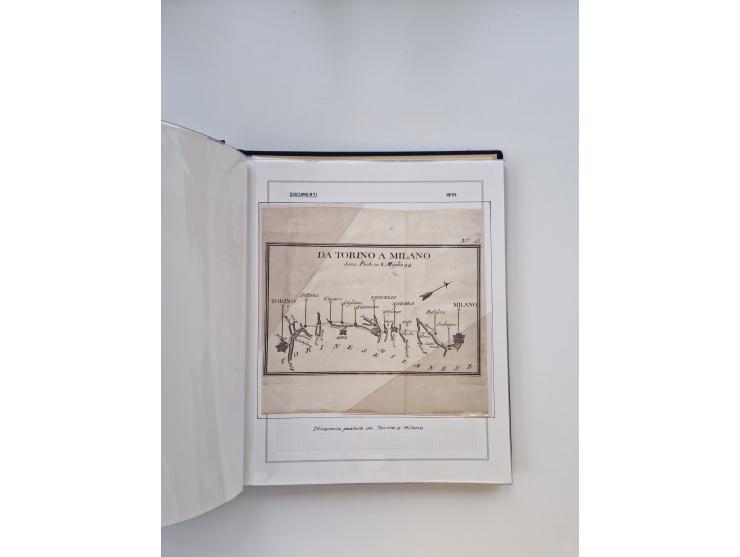 PIEMONT: 1585/1886, über 150 Briefe und Dokumente (wenige Dokumente als Kopie), ab einem sehr frühen Dokument aus 1585, einig