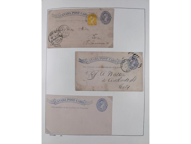 1851/1994, unused and used, later on also mint never hinged collection including some covers, with British Colombia, Newfound